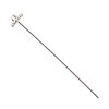 John Bead Head Pins Fancy 2in 6/Pkg-Silver - 1401172