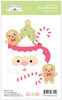 Doodlebug Doodle Cuts Dies-Gingerbread Kisses Christmas Cocoa DB8311 - 842715083110