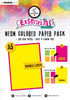 Art By Marlene Essentials Paper Pack 20/Pkg-Nr. 105, Neon Double Layred MESPP105 - 8713943144770