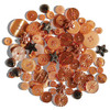 Buttons Galore Treasure Box-Peach Belinni TBX-101