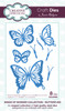 Creative Expressions Craft Dies By Jamie Rodgers-Wings Of WonderButterflies CEDJR068 - 5055305978962