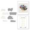 Spellbinders Glimmer Hot Foil Plate By Susan Tierney-Cockbur-Snow Garden Winter Bough GLP430