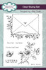 Creative Expressions 6"X4" Clear Stamp Set By Sam Poole-Floral Envelope CEC1020 - 5055305978412
