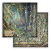 Stamperia Double-Sided Paper Pad 12"X12" 10/Pkg-Magic Forest, 10 Designs/1 Each - SBBL130