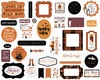 Carta Bella Cardstock Ephemera-Icons, Halloween HW324024