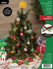 Bucilla Felt Ornaments Applique Kit Set Of 14-Merry Miniatures 89653E - 046109896533