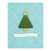 Spellbinders Etched Dies From The Christmas Collection-Stitched Starry Argyle S5597