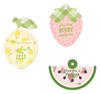 Lawn Fawn Clear Stamps 3"X2"-Tiny Tag Sayings: Fruit 10/Pkg LF3171