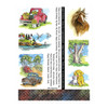 Stampendous Quick Card Backgrounds-Great Outdoors QC005