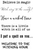 Woodware Clear Stamp 3"X4"-Spell Time FRM067