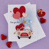 Spellbinders Etched Dies-Gnome Drive Hearts S3486