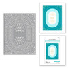 Spellbinders Etched Dies From The Stylish Ovals Collection-Infinity Punch & Pierce Plate S5566