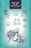 Creative Expressions 6"X8" Clear Stamp Set By Katkin Krafts-Athena KK0009 - 5055305982501