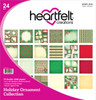 Heartfelt Creations Double-Sided Paper Pad 12"X12" 24/Pkg-Holiday Ornament HCDP1-2153 - 817550029081