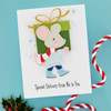 Spellbinders Etched Dies-Dancin' & Giftin' Mouse S41318