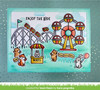 Lawn Fawn Clear Stamps 3"X2"-Coaster Critters Flip-Flop LF3075