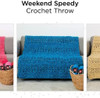 Red Heart Weekend Speedy Crochet Kit-Cool Blue SSKITC