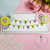 Dress My Craft Basic Designer Die-Cute Buntings DMCD6116