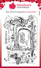 Woodware Clear Stamps 4"X6"-Singles Sewing Machine FRS987 - 5055305978788