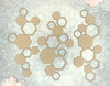 Scrapaholics Laser Cut Chipboard 2mm Thick-Hexagon Pieces, 3/Pkg 5.5"X2.5" S89027