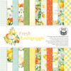 P13 Double-Sided Paper Pad 6"X6" 24/Pkg-Fresh Lemonade P13LEM09 - 5905523081886