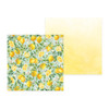 P13 Double-Sided Paper Pad 6"X6" 24/Pkg-Fresh Lemonade P13LEM09