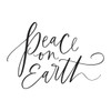 Spellbinders BetterPress Letterpress System Press Plate-Peace On Earth BP057