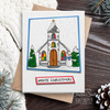 Creative Expressions Jane's Doodles Clear Stamp Set 6"x8"-White Christmas CEC1040