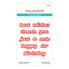 Spellbinders Etched Dies-Popular Sentiments S3492 - 813233037053