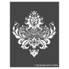 Prima Re-Design Decor Stencil 9"X12"-Royal Brocade RE666606 - 655350666606