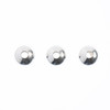 John Bead Metal Spacer Bead 6mm 44/Pkg-Silver - 1401068