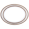 Anchor Faux Wood Oval Embroidery Hoop 8"-Interior Of Oval Hoop Is 6"X7.5" A4407X08