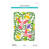 Spellbinders Etched Dies By Bibi Cameron-Delicate Floral Hummingbird S7230 - 813233033611