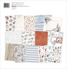 P13 Double-Sided Paper Pad 12"X12" 12/Pkg-Sea La Vie P13SLV08