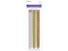 Craft Medley Glass Seed Bead Vials 3/Pkg-Metallique BD272-C - 775749263671