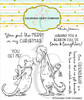 Colorado Craft Company Clear Stamps 4"X4"-Gift ExchangeBy Anita Jeram C3AJ824 - 810043858243