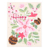 Spellbinders Stencil From The Classic Christmas Collection-Christmas Florals STN066