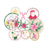 Santa's Workshop Double-Sided Cardstock Tags 9/Pkg-#01 P13SAN21