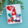 Stampendous Etched Dies-Holiday Hugs Gnome Hugs S6213