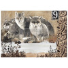 Prima Re-Design A1 Decoupage Fiber-Calm Foxes RE666330 - 655350666330