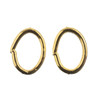 John Bead Jump Ring Oval 6x5mm 98/Pkg-Gold - 1401168