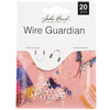 John Bead Wire Guardian 4x4mm 20/Pkg-Silver 1401194 - 665772232112