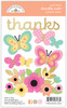 Doodlebug Doodle Cuts-Butterfly Wishes, Hello Again DB8186 - 842715081864