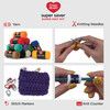 Red Heart Super Saver Super Yarn Knit Kit W/AccessoriesKIT003