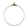 John Bead Earring Hoop Large 38mm 10/Pkg-Gold 1401150