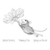 House Mouse Cling Rubber Stamp-Daisy Mouse RSC002