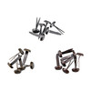 Idea-Ology Metal Large Fasteners-Antique Silver, Copper & Brass TH94314