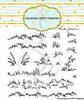 Colorado Craft Company Clear Stamps 4"X4"-Greener Grass-By Anita Jeram C3AJ788 - 810043857888