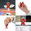 The Pencil Grip Magnet Man Magnetic Clip 12/Pkg-Assorted Colors TPG13212