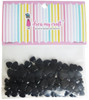 Dress My Craft Water Droplet Embellishments 8g-Black Heart Assorted Sizes DMCF5112 - 194186018062